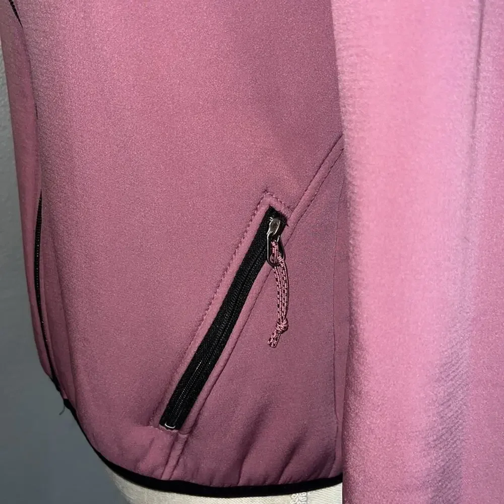 ARIAT Fleece Lined Softshell Mauve Jacket - Size M - Picture 4 of 9